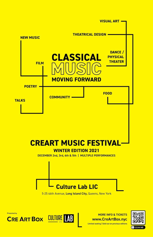 CreArtBox Winter Music Festival is set to launch in Long Island City, Queens this December.